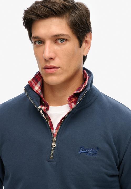 Produktbild Superdry Sweatshirt Casual Bequem sitzend Essential Logo Henley (XXL)