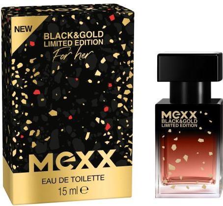 Immagine prodotto Mexx Edizione limitata in oro e nero (Eau de toilette, 15 ml)