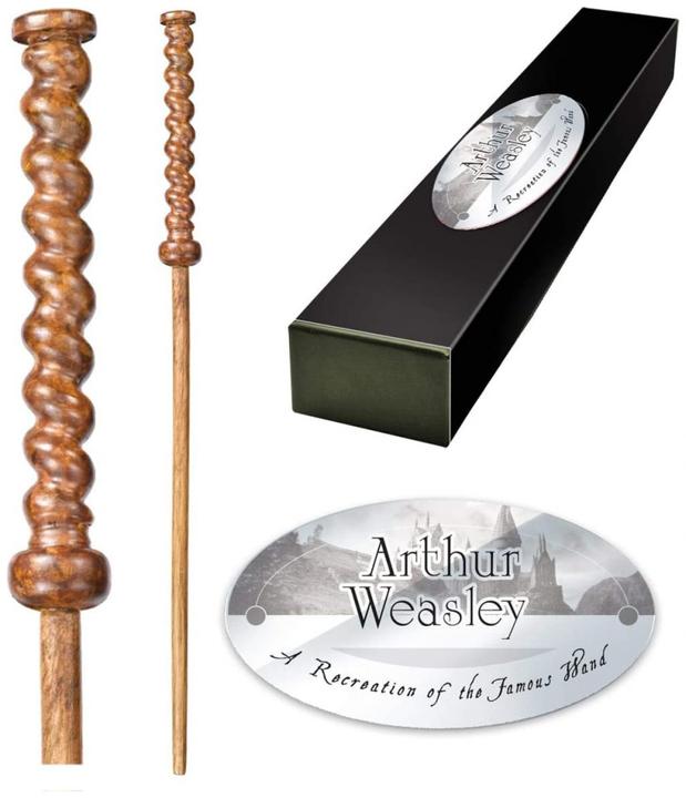 Produktbild Noble Collection Harry Potter Zauberstab Arthur Weasley (Charakter-Edition)