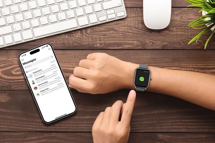 Actual product image Cellularline Cellular Line ION LED Digital Bluetooth Smartwatch