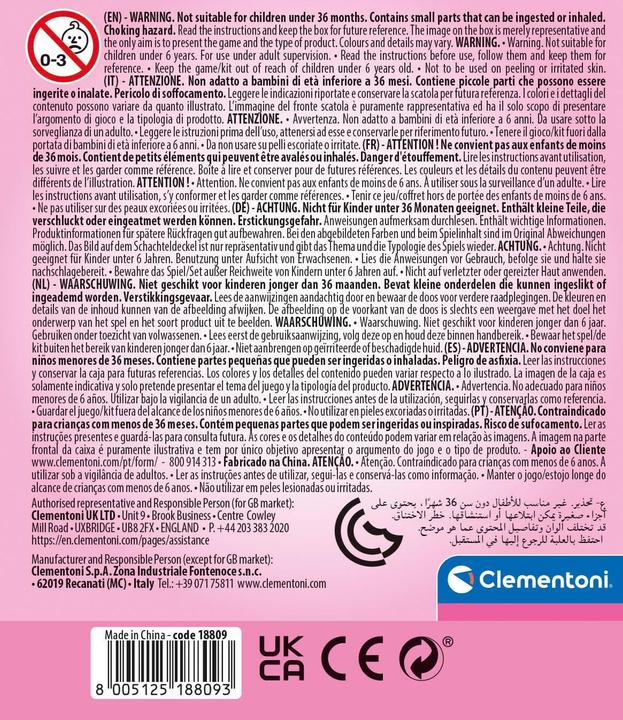 Produktbild Clementoni 18809 Crazy Chic – Lovely Eyeshadow: Panther – Lidschatten-Make-up, sicher und hypoallerg
