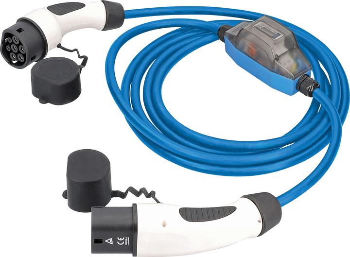 Produktbild As - Schwabe Elektroauto Ladekabel Mode 3 Typ 2 (Typ 2, 3.60 kW, 16 A, 5 m)