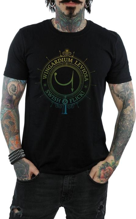 Actual product image Mens Wingardium Leviosa Cotton T-Shirt (3XL)