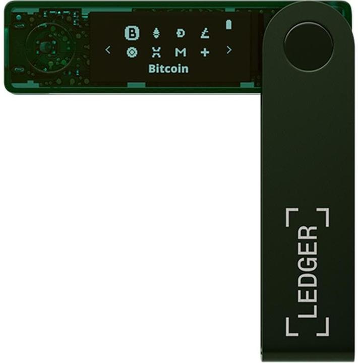 Immagine prodotto Ledger Nano X - Emerald Green (Bitcoin, Ethereum Classic, Litecoin, Dogecoin, Dash, Altre)