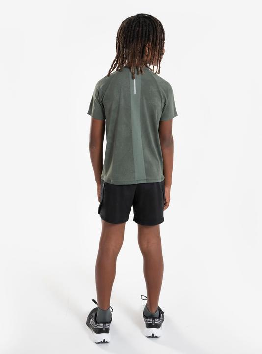 Actual product image Kiprun Laufshirt kurzarm Kinder nahtlos - TS Light 900 khaki (164)