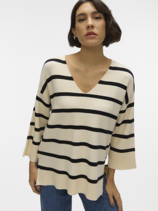 Immagine prodotto Vero Moda Scollo a V Maglia a spalla scesa Maglia a maglia (S)