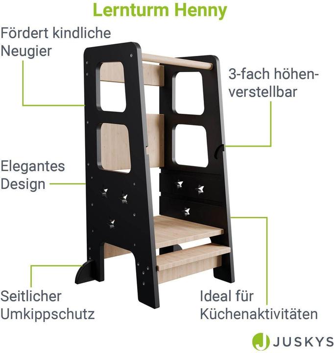 Produktbild Juskys Lernturm Henny