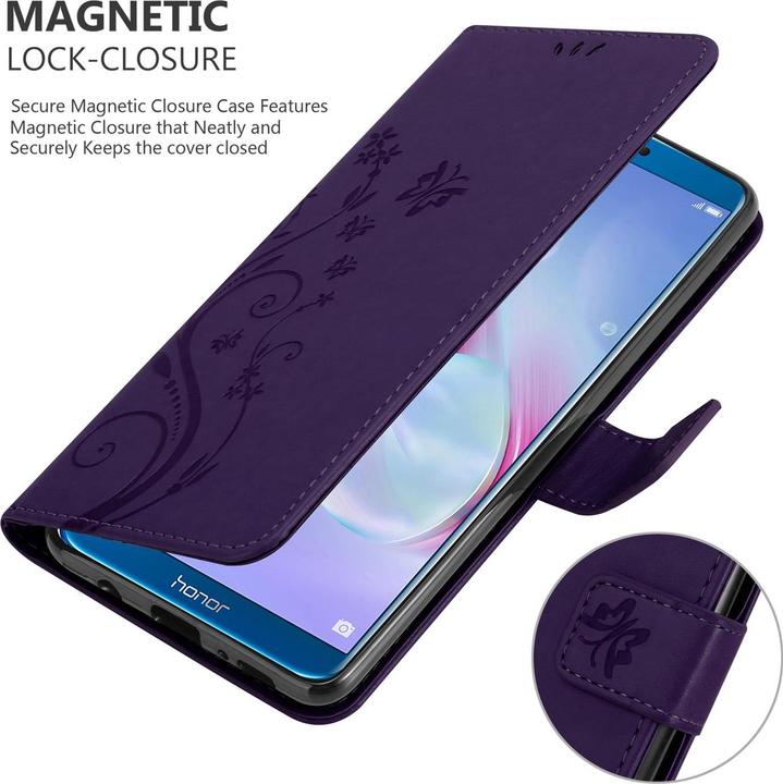 Actual product image Cadorabo Flower Book Cover (Honor 9 Lite)