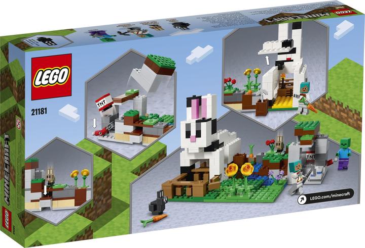 Produktbild LEGO Minecraft End-Of-Live Set Die Kaninchenranch - 21181 NEU! Teile 340x (21181)