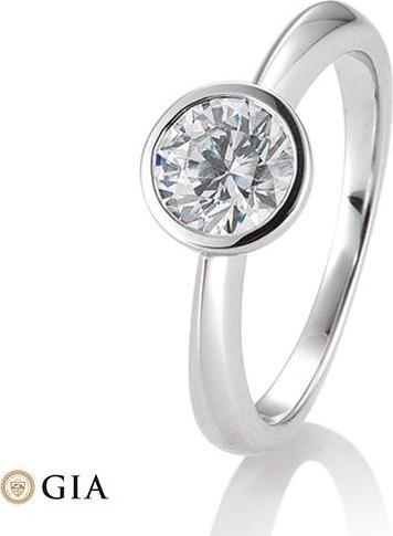 Produktbild Breuning Ring Zarge 0,80-1,50 ct. (57, 585/14 K Gold)