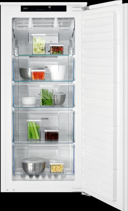 Actual product image AEG TAB7N12EF Built-in freezer / 1225 mm / 122 L / NoFrost / Temperature alarm / Fixed door / E, 933 (Installation, 122 l)