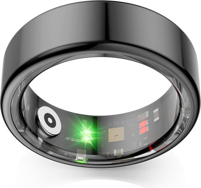 Produktbild Maxlife smart ring MXSR-100 schwarz Grösse 9 (9, Schwarz)