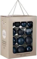 Actual product image House of Seasons Bauble glass blue 26pcs