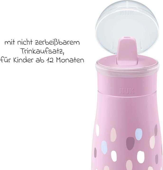 Produktbild NUK Trinklernbecher & Trinklernflaschen Trinkflasche Mini-Me Flip Cup - mit bissfestem (0.45 l)