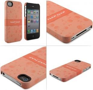 Actual product image Proporta NAF NAF Paris protective case for iPhone 5/5S/SE Apricot (Apple iPhone 5, Apple iPhone 5s)