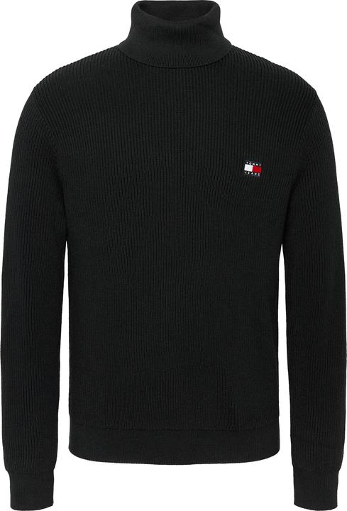 Actual product image Tommy Hilfiger Tommy Jeans Slim Fit Coltrui met wol - Zwart - Maat M (M)