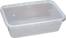 Image du produit MultiLine Plastbakke 650 ml 120x175x50 mm Klar Nudelbakke til Microovn med Låg,250 stk/krt