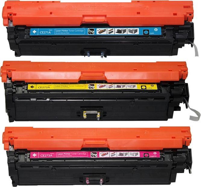 Actual product image Hermex Compatible toner for HP Color LaserJet Enterprise M750dn (M, Y, C)