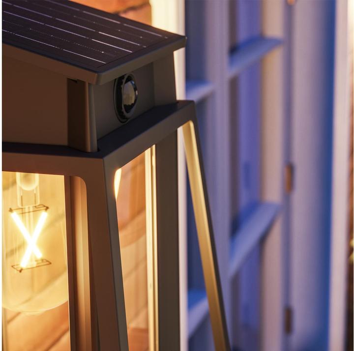 Produktbild Philips Lighting Lysin 929004632801 Solar-Aussenwandleuchte 3.2 W Warmweiss Schw (470 lm, IP44)