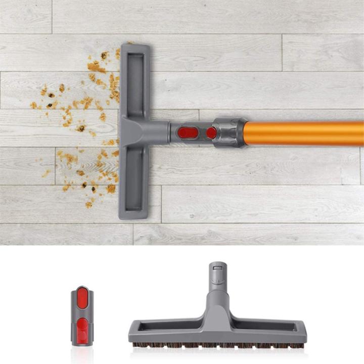 Actual product image Werkstein Ersatz Reinigungs Kopf Teppich Bürsten Aufsatz für Dyson Staubsauger Serie V + DC - 2-tlg. Set