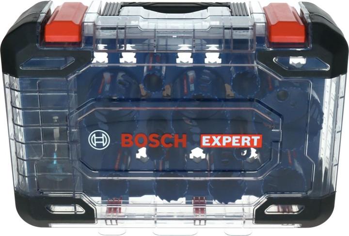 Produktbild Bosch Professional Zubehör EXPERT Tough Material Lochsäge-Set, 20/22/25/32/35/40/44/51/60/64/76 mm, 14-tlg. (20, 22, 25, 32, 35, 40, 44, 51, 60, 64, 76 mm)