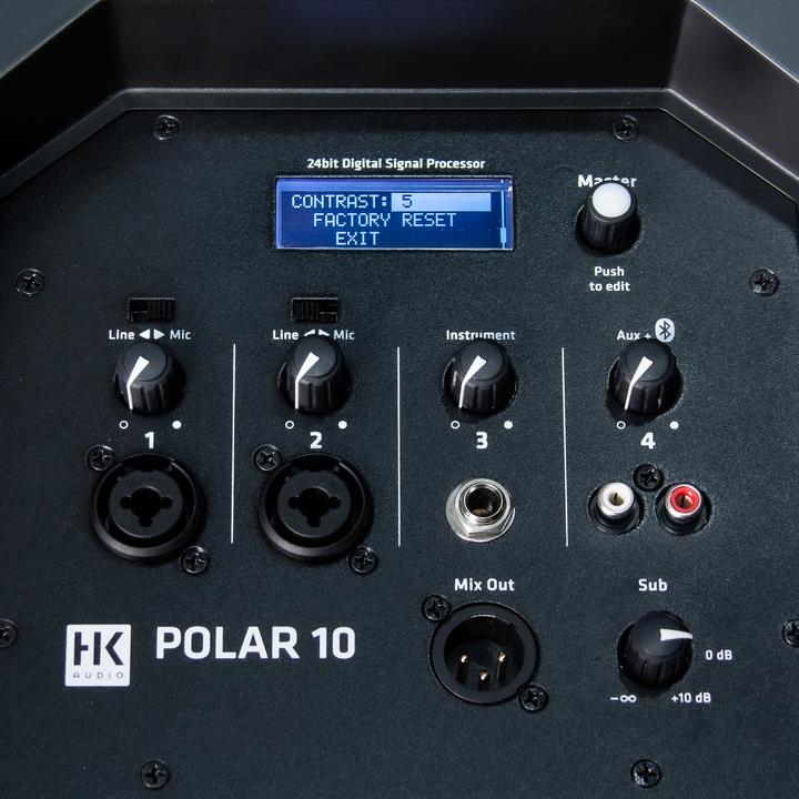 Actual product image Audio Polar 10 portable line array PA-systeem (1x 2000 W)