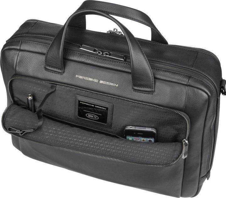 Actual product image Porsche Design Briefcase Roadster Leather Briefcase M 1501 (17")