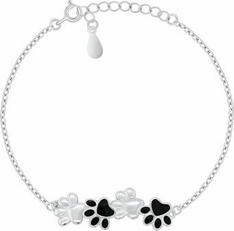 Produktbild Brilio Silver - Cute Paws BRC216W silver bracelet