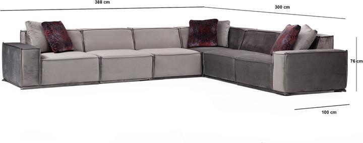 Image du produit Atelier del Sofa Lydia (Canapé d'angle)