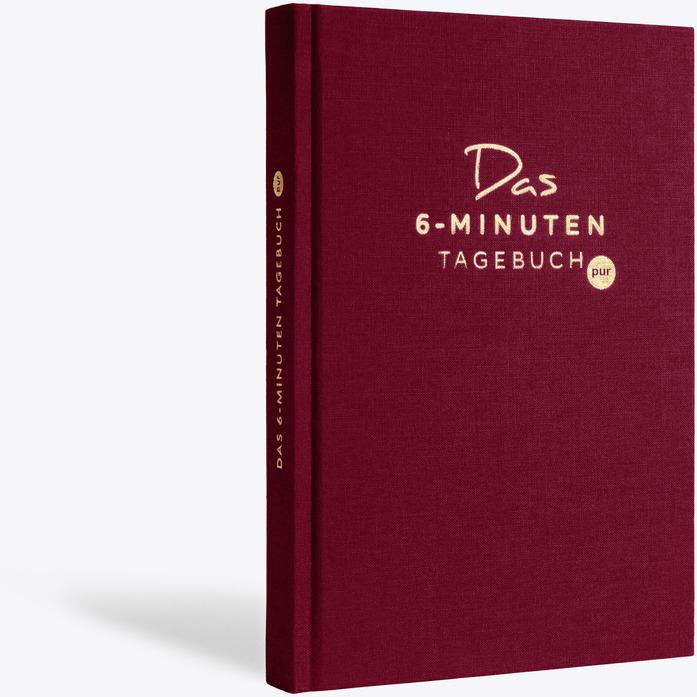 Image du produit Le journal de 6 minutes (À rayures, Couverture rigide)