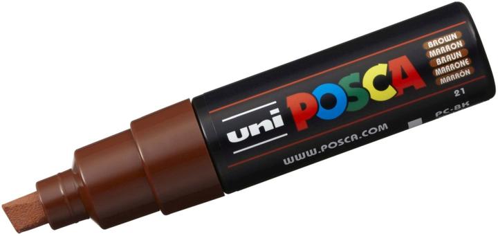 Produktbild Posca Marker PC-8K Keilspitze (Braun, 8 mm, 1 x)