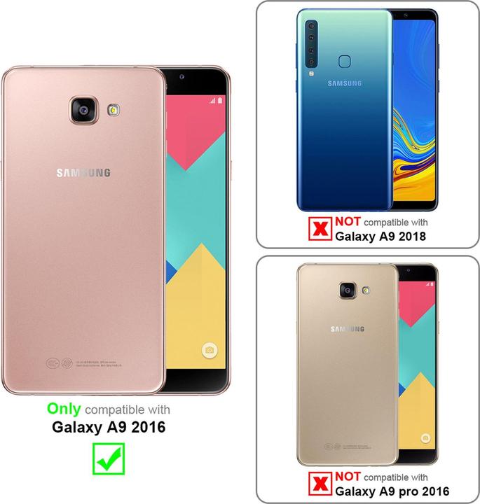 Produktbild Cadorabo Vollbild Displayschutzglas (1 Stück, Samsung Galaxy A9)