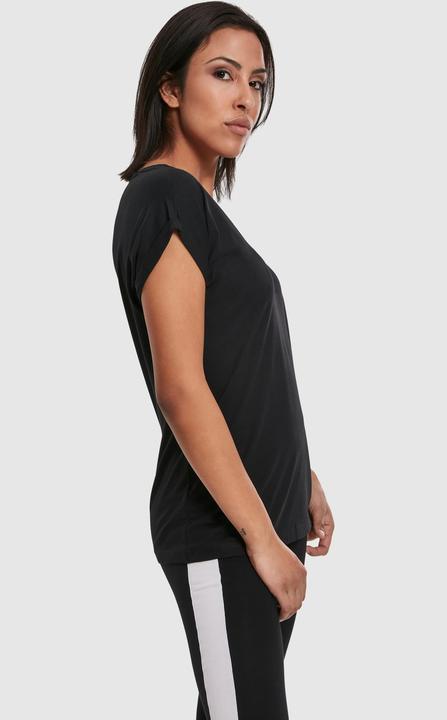 Image du produit Urban Classics Ladies Round V-Neck Extended Shoulder Tee (3XL)