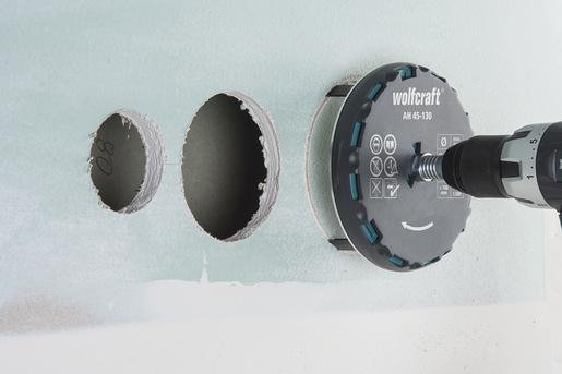 Image du produit wolfcraft Scie cloche réglable, Ø 45-90 mm (90 mm)