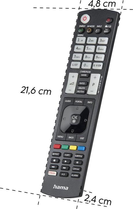 Actual product image Hama Universal remote control (Universal remote control, Infrared)