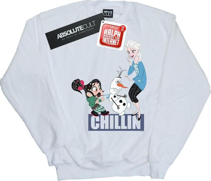 Image du produit Disney - Sweat WRECK IT RALPH ELSA AND VANELLOPE - Femme (M)