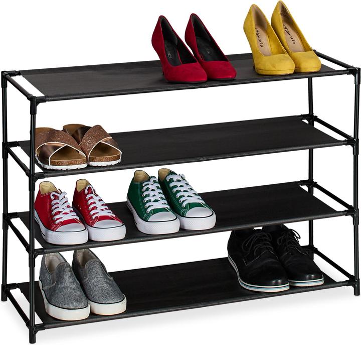 Actual product image Relaxdays Shoe rack (83 x 28 x 124 cm)