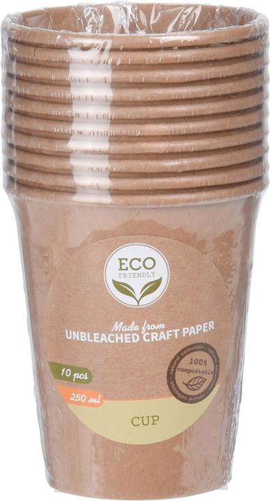 Actual product image No Name Degradable paper cups (10 x)