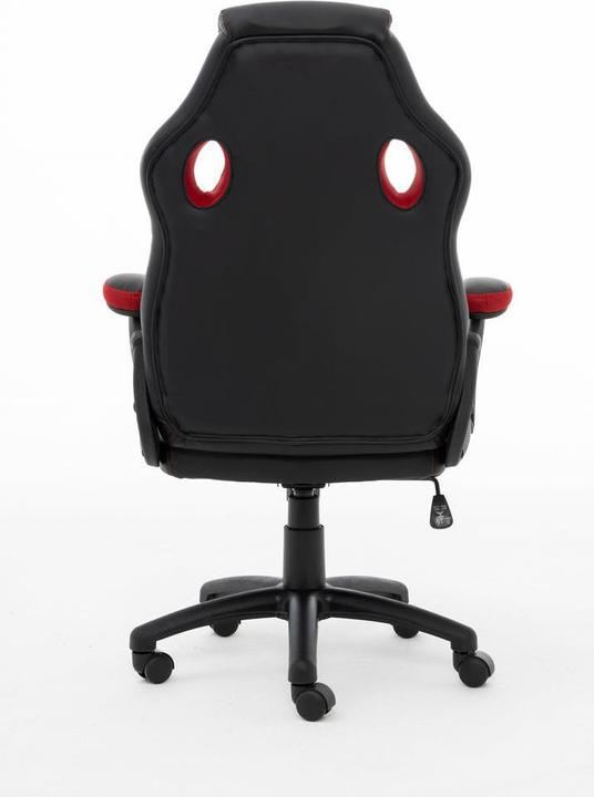 Produktbild Raptor Gaming Stuhl GS-40 PU + Fabric schwarz/rot