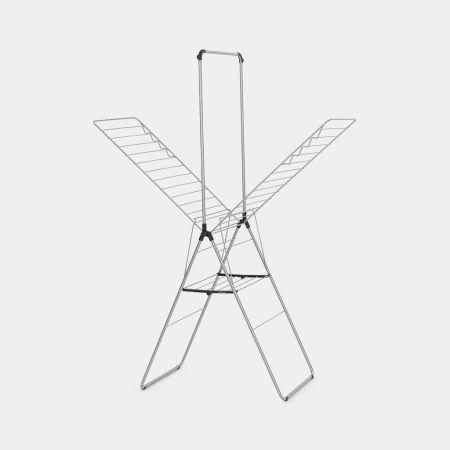 Actual product image Brabantia Drying rack 25 metres with clothes railMetallic (25 m)