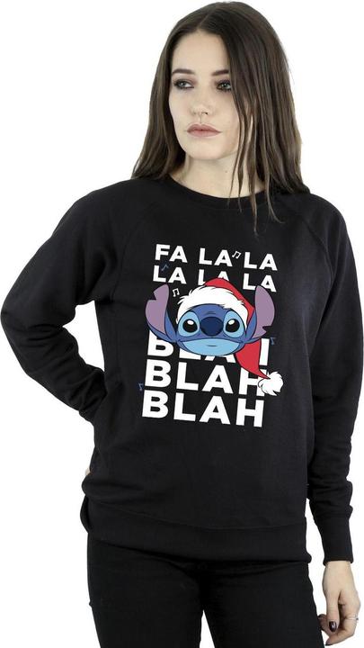 Produktbild Disney Lilo And Stitch Christmas Blah Blah Blah Sweatshirt (S)