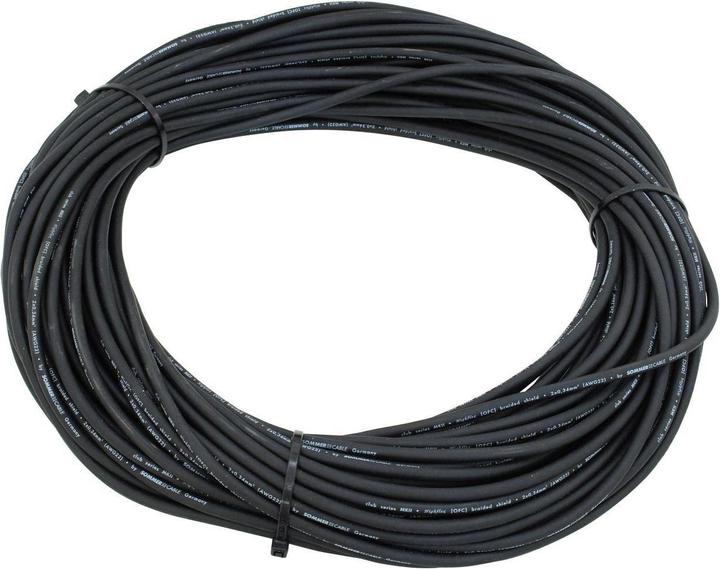 Produktbild Sommer Cable Mikrofonkabel 2x0,34 100m sw CLUB SERIES (100 m)