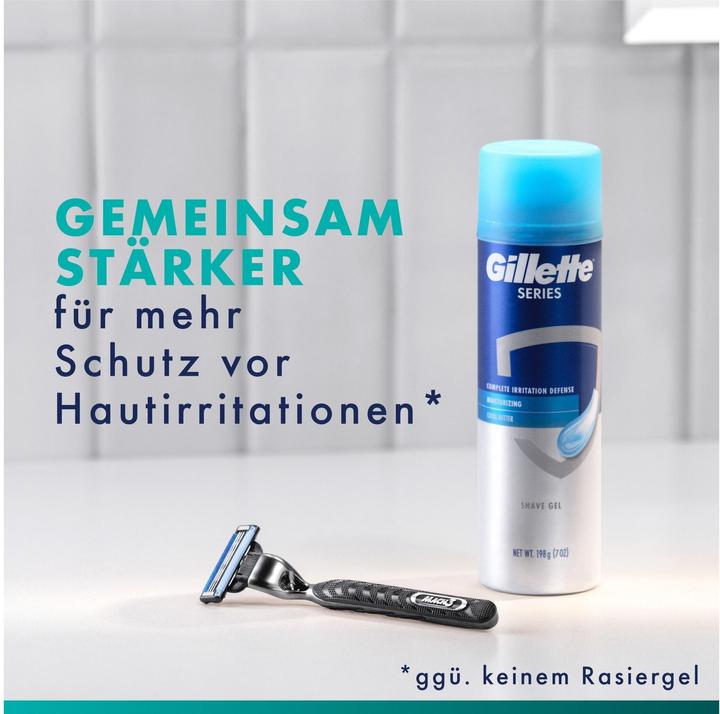 Actual product image Gillette Mach3 Systemklingen 12er + Handstück Ersatzklingen (1 x)