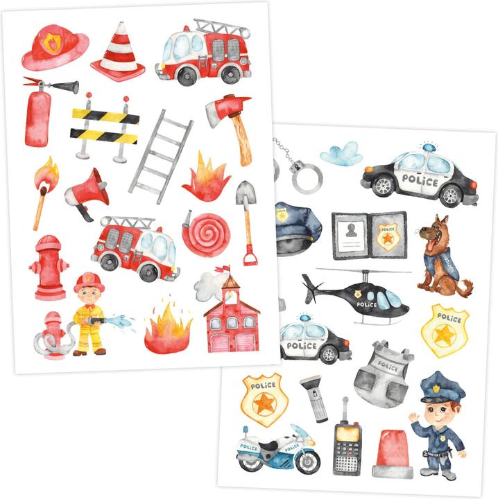 Papierdrachen Kindertattoos