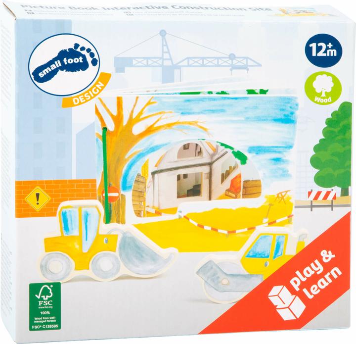 Produktbild small foot Bilderbuch Baustelle (Deutsch)