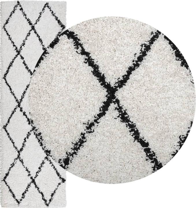 Produktbild VidaXL Teppich Shaggy Hochflor Modern (250 x 80 cm)
