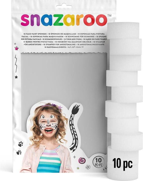 Snazaroo Schminkschwamm Set 10 Stück