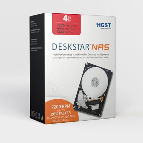 Image du produit Hitachi HGST IDK Deskstar NAS H3IKNAS40003272SE (4 To, 3.5")