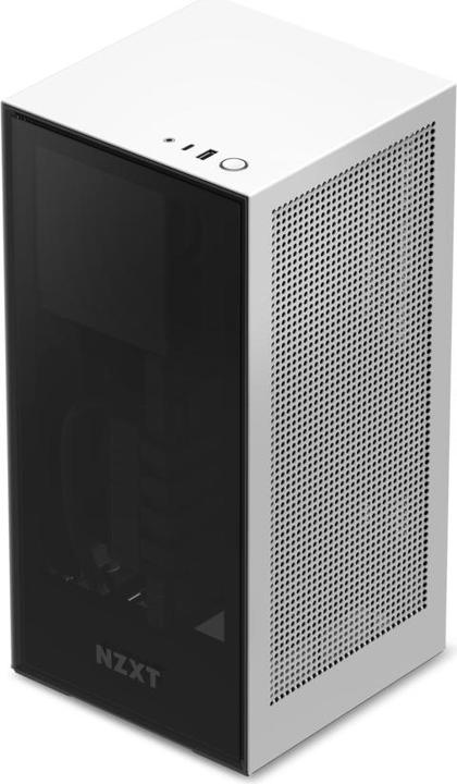 Actual product image NZXT H1 - White Matte (2021) (Mini-ITX)