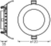 Produktbild Ledvance Smart Recess Slim Downlight (550 lm)